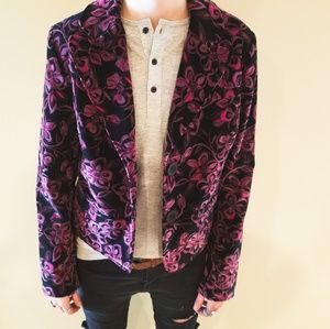 Velvet blazer